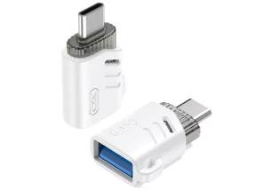 Переходник XO USB Type-C - USB-A White (NB256B)