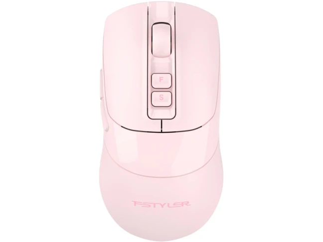 Мышь A4Tech Fstyler FB50C Plus Wireless/Bluetooth Pink