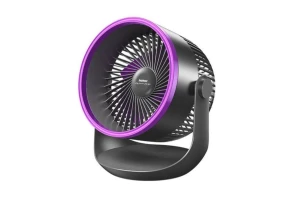 Настольний вентилятор Remax F27 Grey-Purple