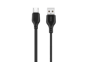Кабель XO microUSB NB103 2.1A/1m Black