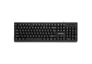Клавіатура Holmer K-02OF USB UA Black (K-02OF)