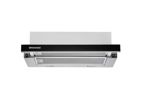 Вытяжка телескопическая GRANADO Telde 603-700 Inox black glass