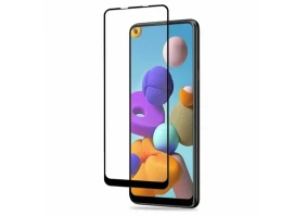 Захисна плівка  Avantis Full Glue Samsung A21 Black