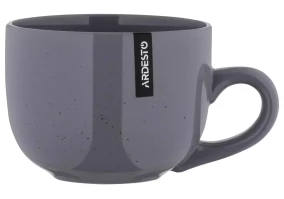 Чашка для чая Ardesto Bagheria 480 мл Grey керамика (AR2648GREY)