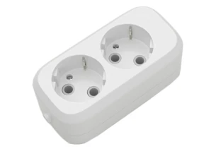 Колодка удлинителя Electrum ABS SM-2E White (C-SM-1775)