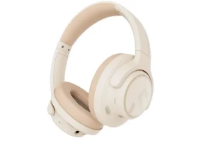 Наушники с микрофоном SoundPEATS Space Beige