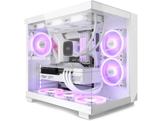 Корпус PcCooler C3 T500 ARGB WH