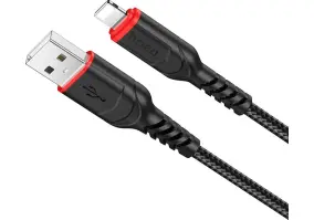 Кабель Hoco X59 USB Type-A to Lightning 1m Black (6931474744869)