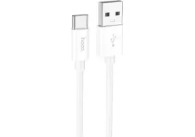 Кабель Hoco X87 Magic Silicone USB Type-A to Type-C 1m White (6931474783240)