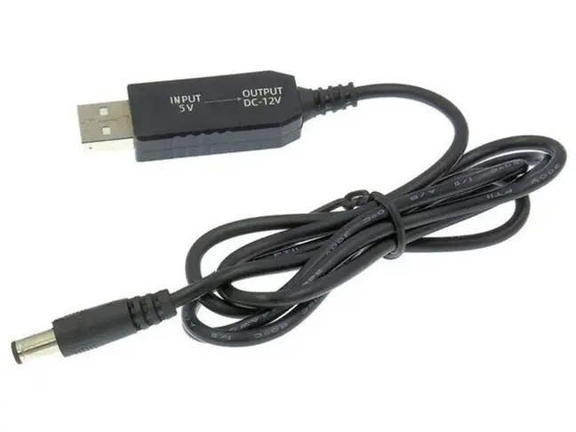 Кабель DC Dynamode DM-USB-DC-5.5X2.1-12V