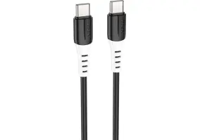 Кабель Hoco X82 Type-C to Type-C 60W 1m Black (6931474768599)