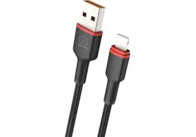 Кабель WUW X203 USB Type-A to Lightning 1m Black (6972573336210)