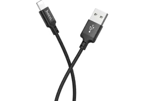 Кабель Hoco X14 Times speed USB Type-A to Lightning 2m Black (6957531062882)