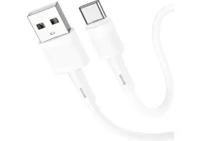 Кабель Hoco X83 USB Type-A to USB Type-C 1m White (6931474770912)