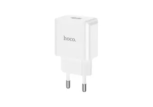 Сетевое зарядное устройство Hoco C106A Leisure USB 10.5W White (6931474783882)
