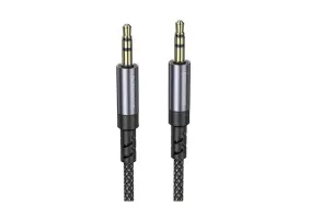 Кабель Borofone BL24 Graceful AUX Audio Cable mini-jack 3.5mm 1m Gray (6941991118968)