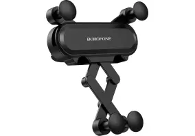 Автомобільний тримач для смартфона Borofone BH19 Eddie Black (6931474721204)