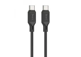 Кабель Hoco X90 Cool USB Type-C to USB Type-C 60W 1m Black (6931474788467)
