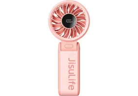 Вентилятор портативный Jisulife Handheld Fan 7 pink