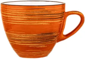 Чашка для кофе Wilmax Spiral Orange 75 мл (WL-669333/A)