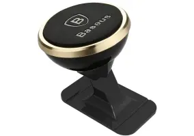 Автомобильный держатель для смартфона BASEUS Adjustable Magnetic Phone Mount Gold (SUCX140015)