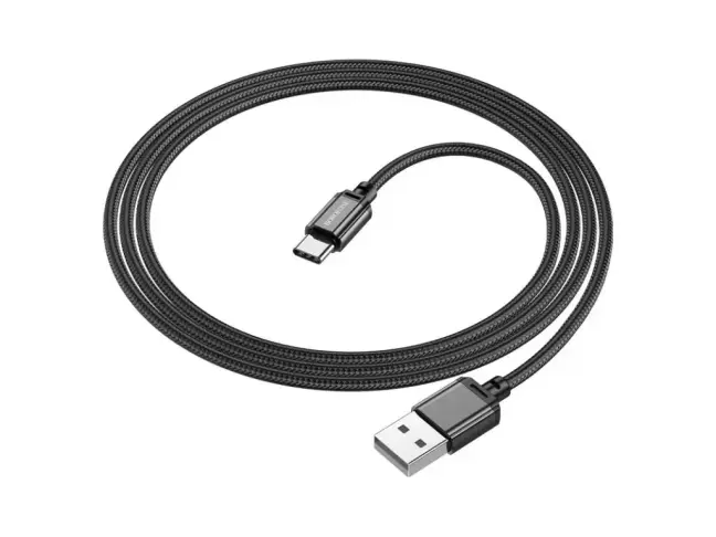 Кабель Borofone BX87 Sharp charging data cable for Type-C Black (BX87CB) (6974443389043)