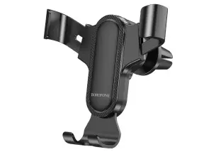 Автомобильный держатель для смартфона Borofone BH74 In-car Holder Black (6974443386844)