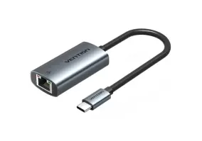 Сетевая карта Vention USB Type-C to RJ-45 Gray (CFPHB)