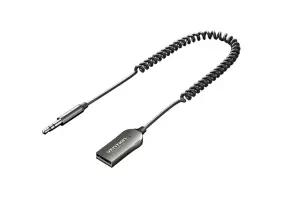 Адаптер Vention AUX TRS 3.5мм, USB, BT 5.4, Gray (NAIHG)
