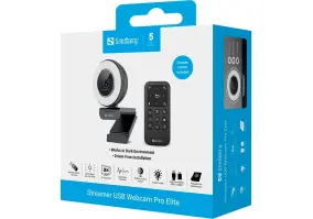 Веб-камера Sandberg Streamer USB Webcam Pro Elite (134-39)