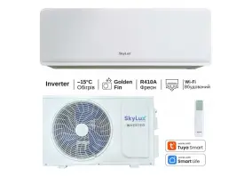 Сплит-система SkyLux REAL Inverter R410a Wi-Fi Ready SKC-07REAL