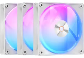 Корпусный вентилятор OCYPUS DELTA F12 ARGB 3 IN 1 White (DELTA-F12-WH3AM00X-GL)