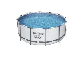 Бассейн каркасный Bestway 366х122 см (56420) с картриджным фильтром, лестницей и тентом