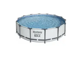 Бассейн каркасный Bestway 457х122 см (56438) з картриджным фильтром и лестницей