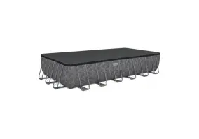 Бассейн каркасный Bestway Grey 561KG (732х366х132, пес. фильтр, лестница, тент)
