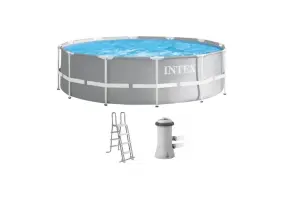 Бассейн каркасный Intex 26718 Premium (366х122см карт. фильтр, лестница)