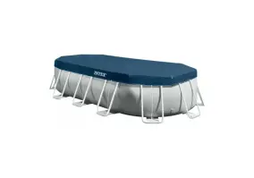 Бассейн каркасный Intex 26796 OVAL (503х274х122см карт. фильтр, лестница, подкладка, тент)