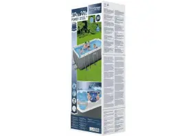Бассейн каркасный Bestway 56456 (412х201х122 см) с картриджным фильтром и лестницей