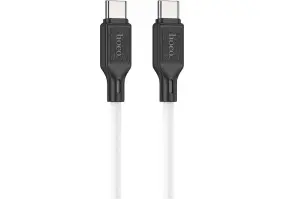 Кабель Hoco X90 USB Type-C to USB Type-C 60W 1m White (6931474788474)