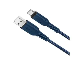 Кабель Hoco X59 Victory USB Type-A to USB Type-C 1m Blue (6931474744944)