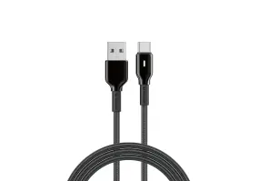 Кабель WiWU Wi-C073Duralink Series USB Type-A to USB Type-C 27W 1m (6977703654691)