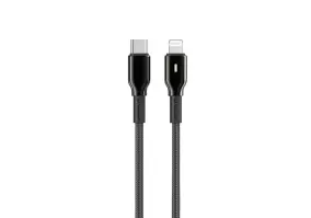 Кабель WiWU Wi-C076 Duralink Series USB Type-C to Lightning 27W 1m (6977703654721)