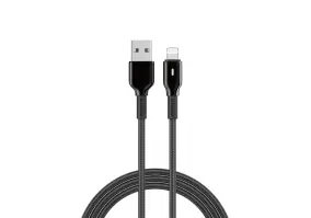 Кабель WiWU Wi-C074 Duralink Series USB Type-A to Lightning 12W 1m (6977703654707)