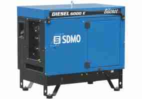 Електрогенератор SDMO Diesel 6000E Silence AVR