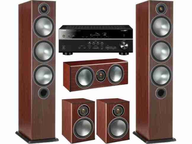 Домашній кінотеатр Monitor Audio Bronze + Yamaha Pack