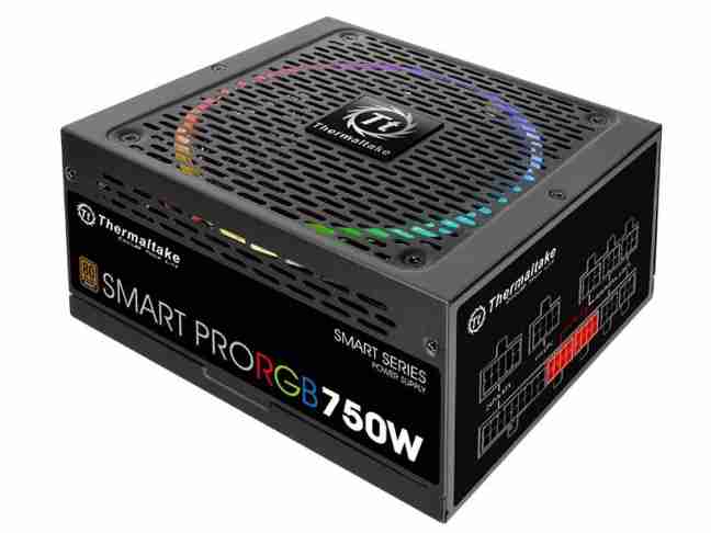 Блок питания Thermaltake Smart Pro RGB 750W (PS-SPR-0750FPCBEU-R)