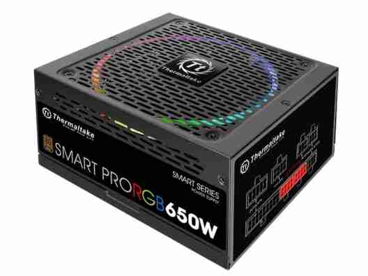 Блок питания Thermaltake 650W Smart Pro RGB (PS-SPR-0650FPCBEU-R)