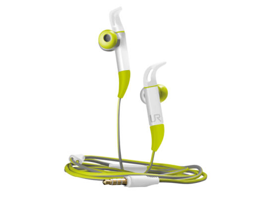 Наушники Trust Fit In-ear Sports Headphones Green (20320)