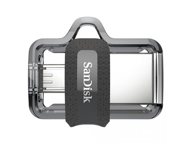 USB флеш накопитель SanDisk 32 GB USB Ultra Dual OTG USB 3.0 Black (SDDD3-032G-G46)