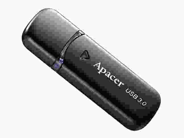 USB флеш накопичувач Apacer 32 GB AH355 USB 3.0 Black (AP32GAH355B-1)